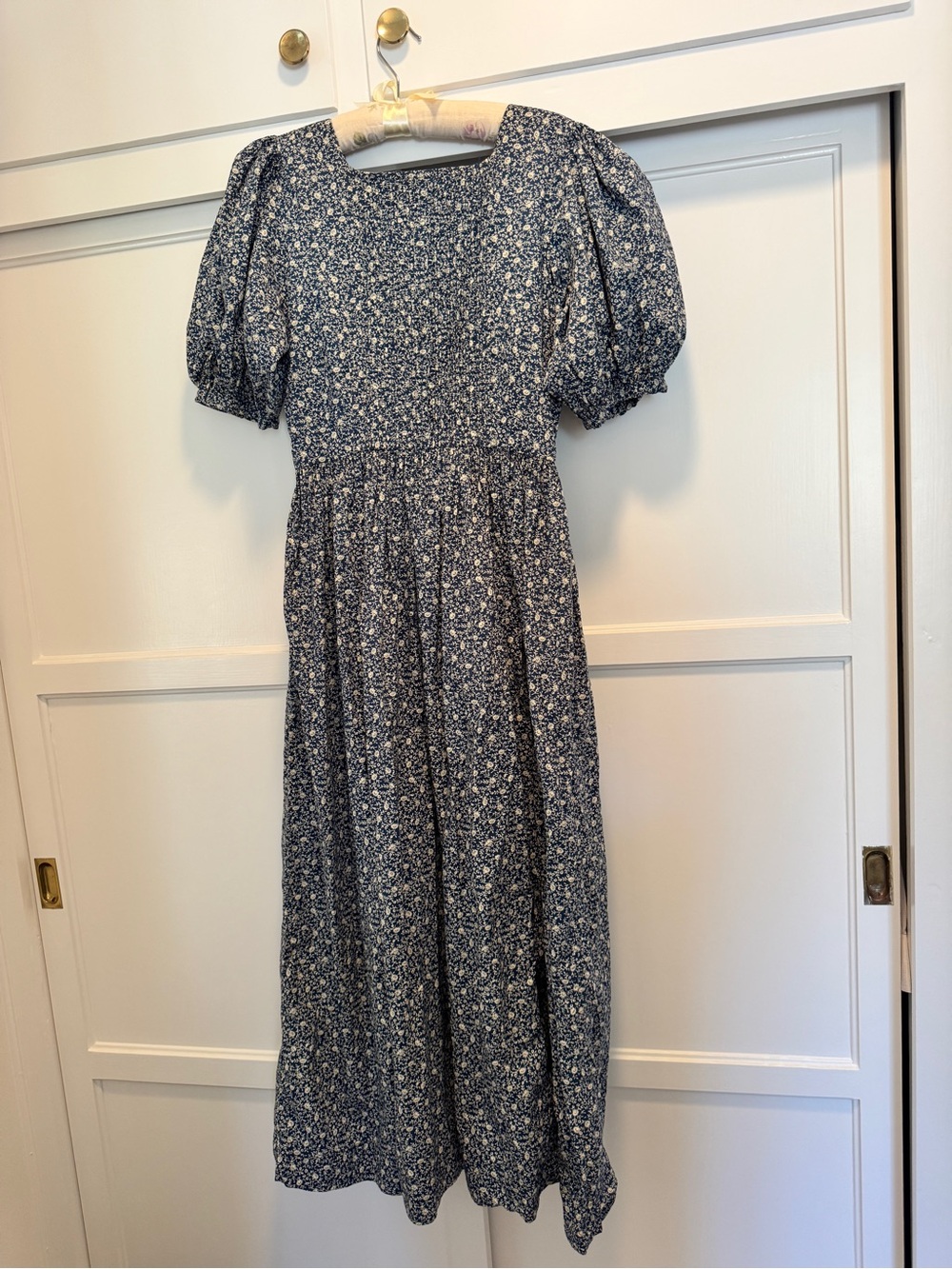 Doen Asheville Dress in Blue Cottage Daisy - size small - Picture 3 of 7